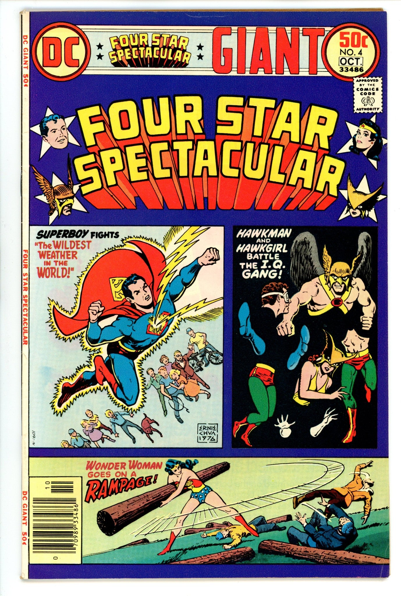 Four Star Spectacular 4 FN/VF (7.0) (1976) 
