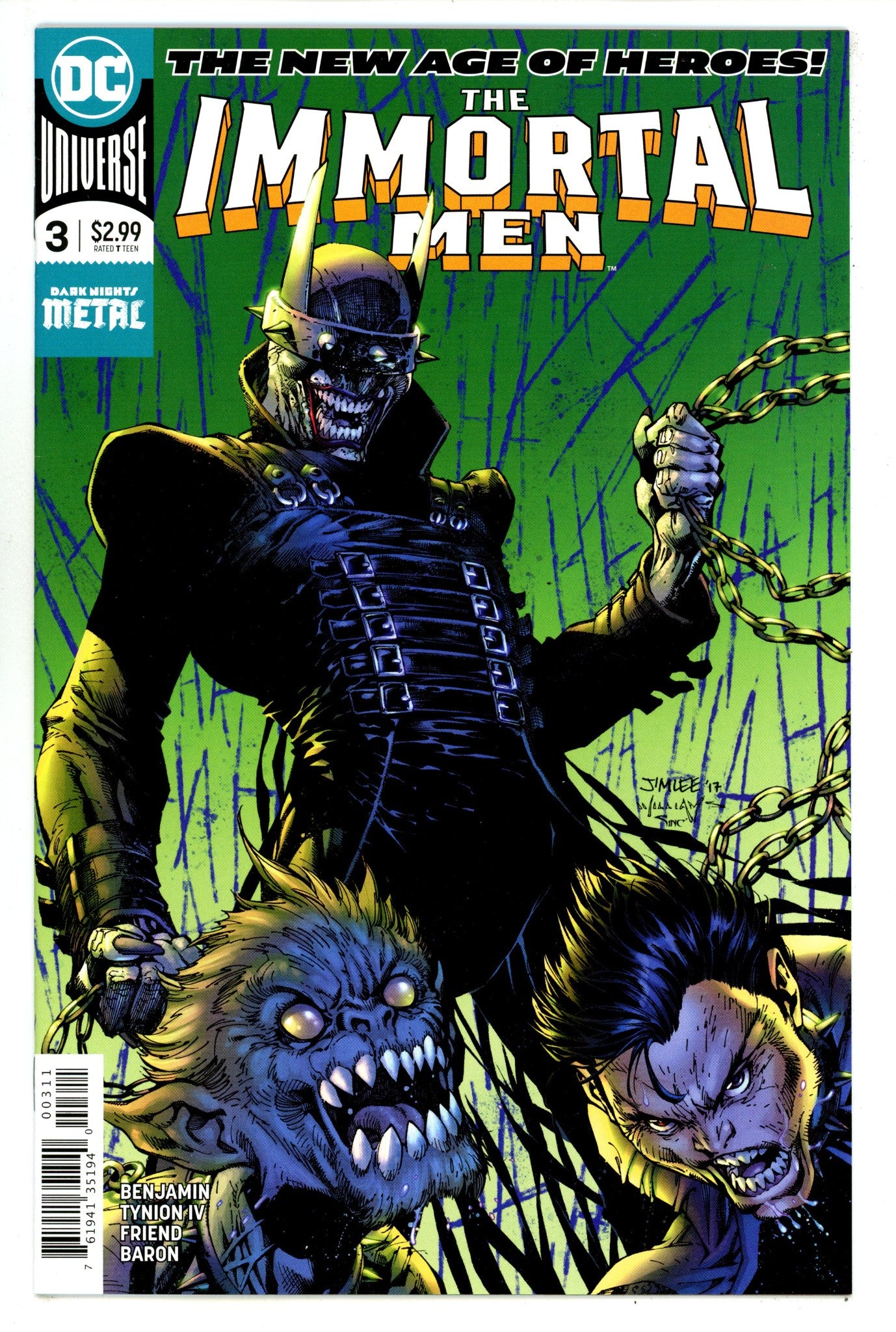 The Immortal Men 3 High Grade (2018) 