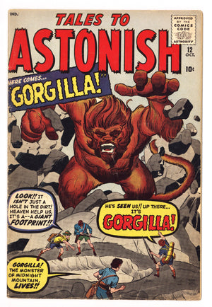 Tales to Astonish Vol 1 12 VG- (3.5) (1960)