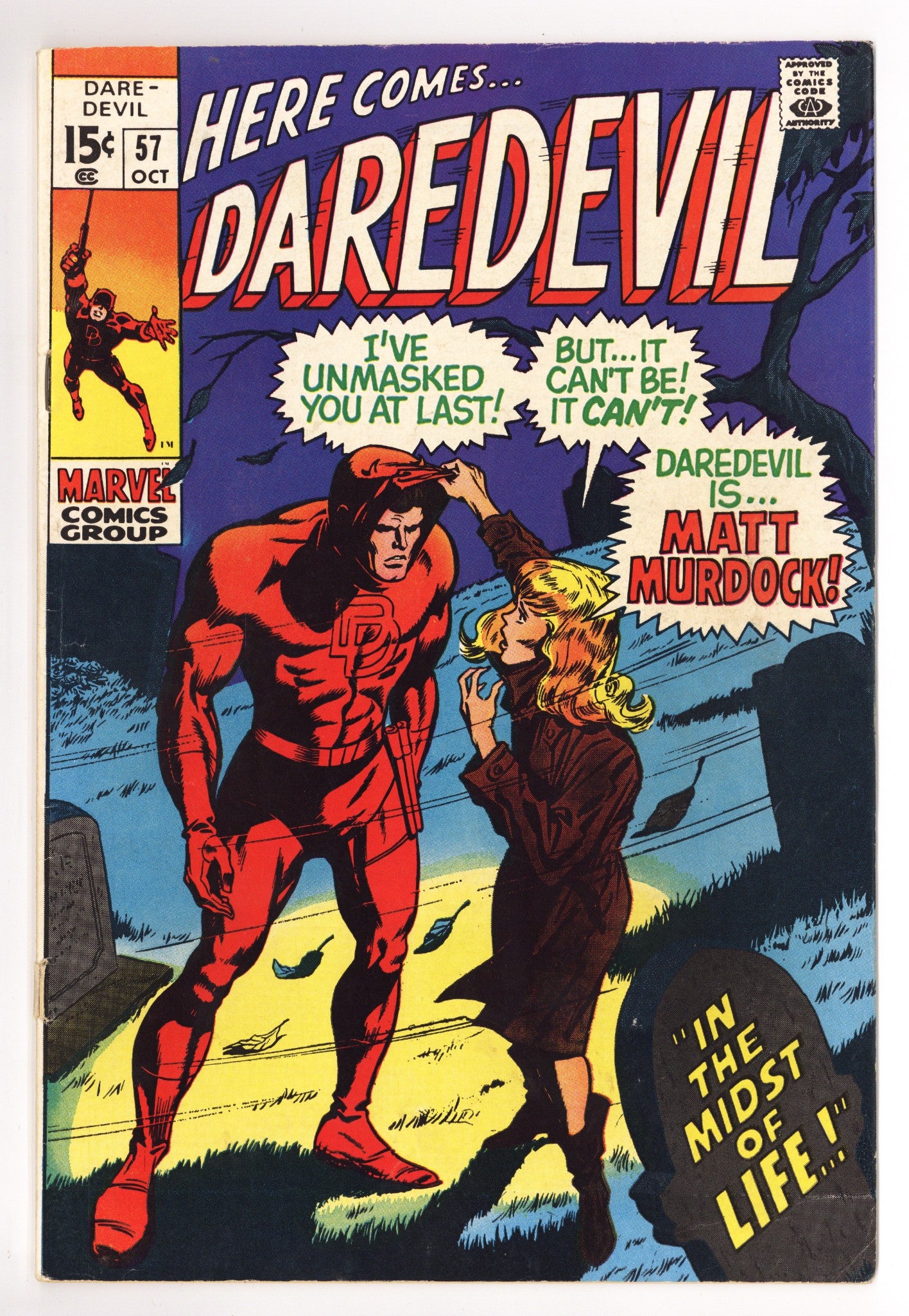 Daredevil Vol 1 57 VG (4.0) (1969) 