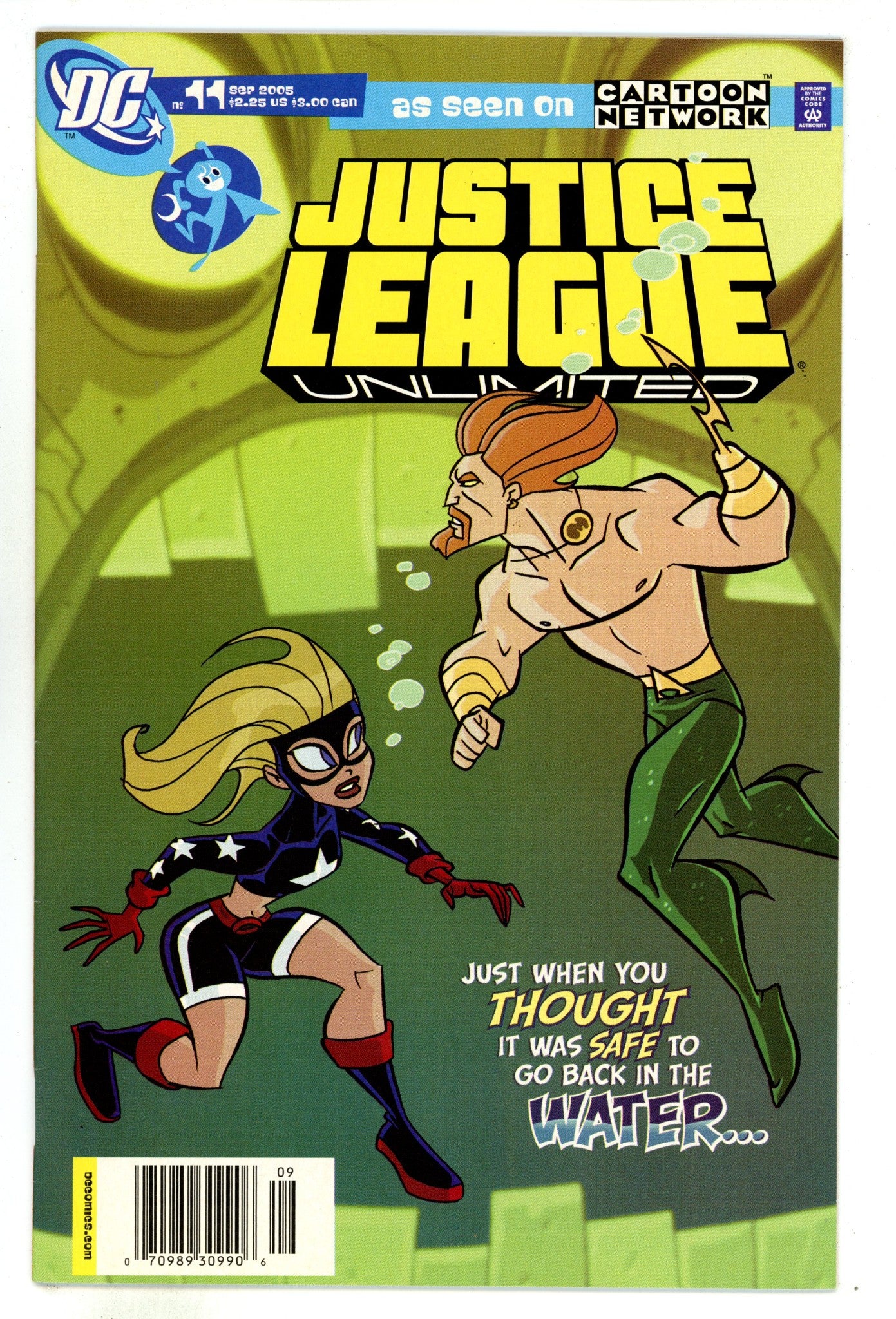 Justice League Unlimited Vol 1 11  VF+ (8.5)   (2005)     Newsstand  