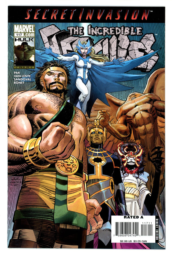 Incredible Hercules 117 High Grade (2008)