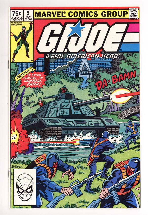 G.I. Joe, A Real American Hero 5 NM- (9.2) (1982) 2nd Print