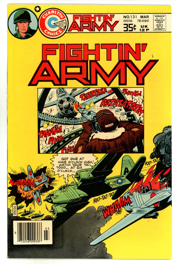 Fightin' Army 131 VF (8.0) (1978)