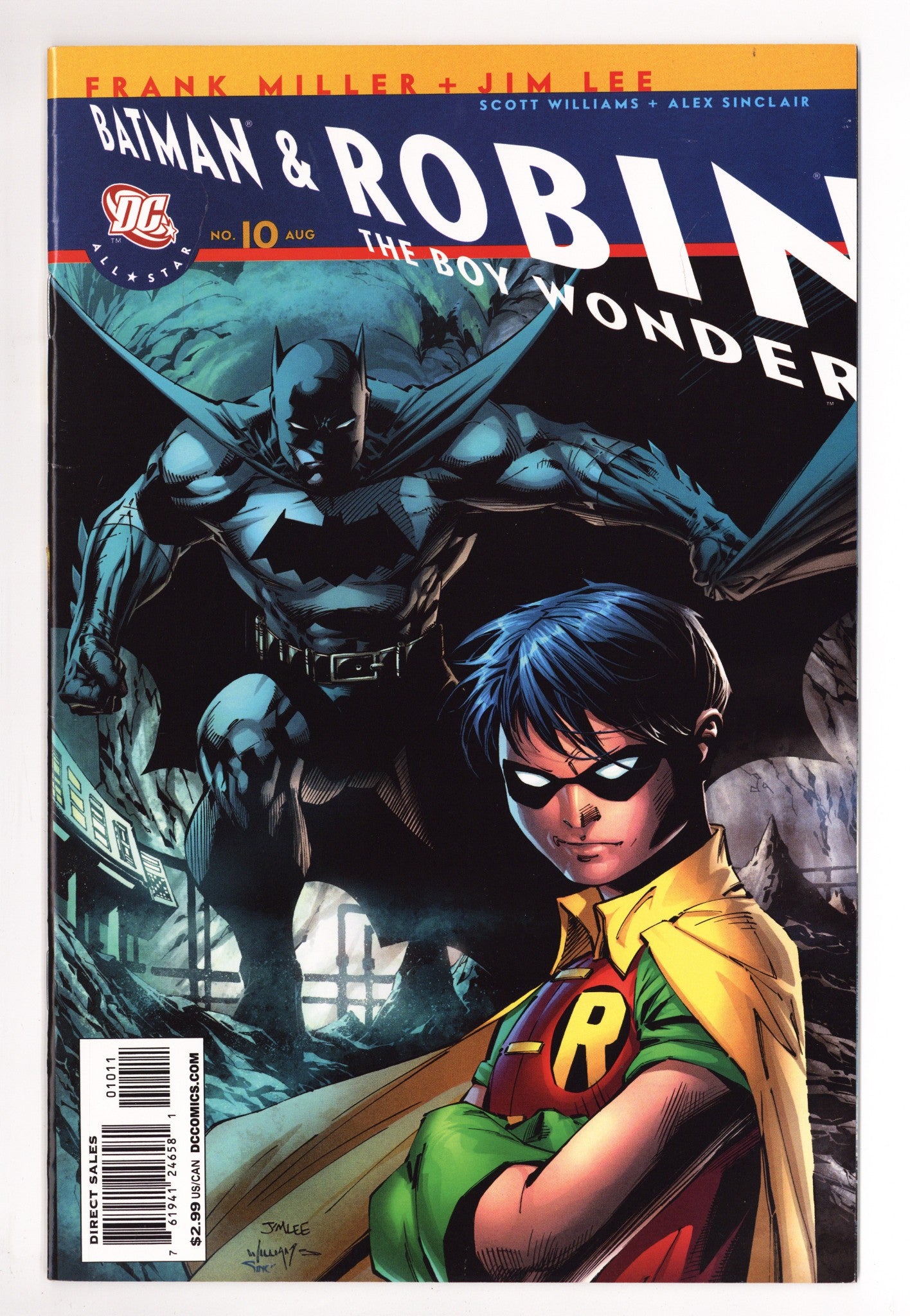All Star Batman & Robin, the Boy Wonder 10 VF (8.0) Recalled (2008) 