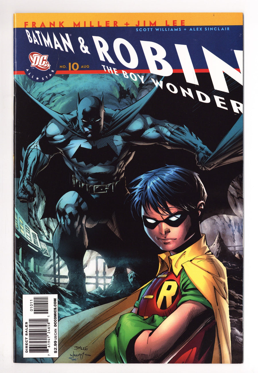 All Star Batman & Robin, the Boy Wonder 10 VF (8.0) Recalled (2008) 