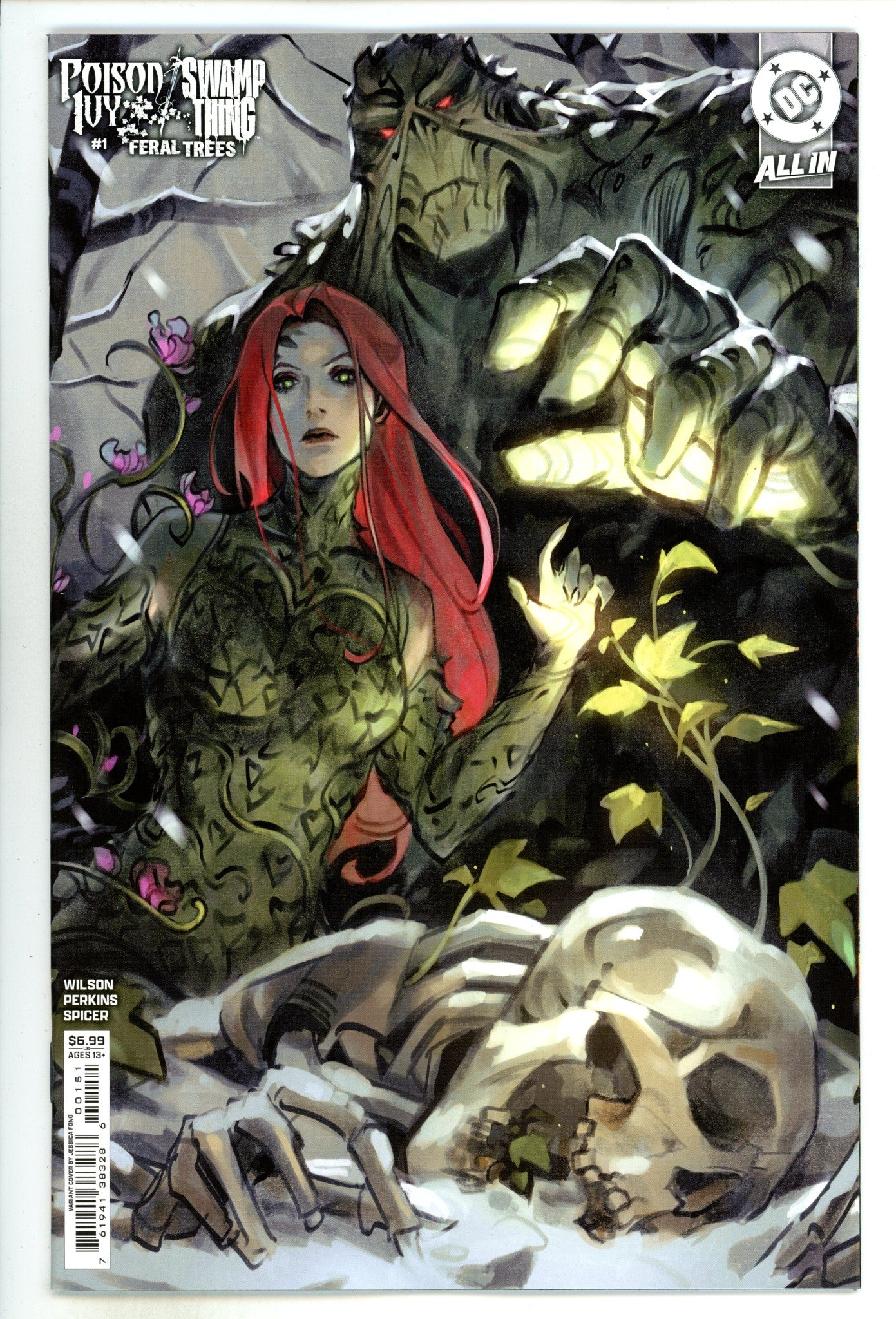 Poison Ivy Swamp Thing Feral Trees  1 Fong  Variant  (2024)