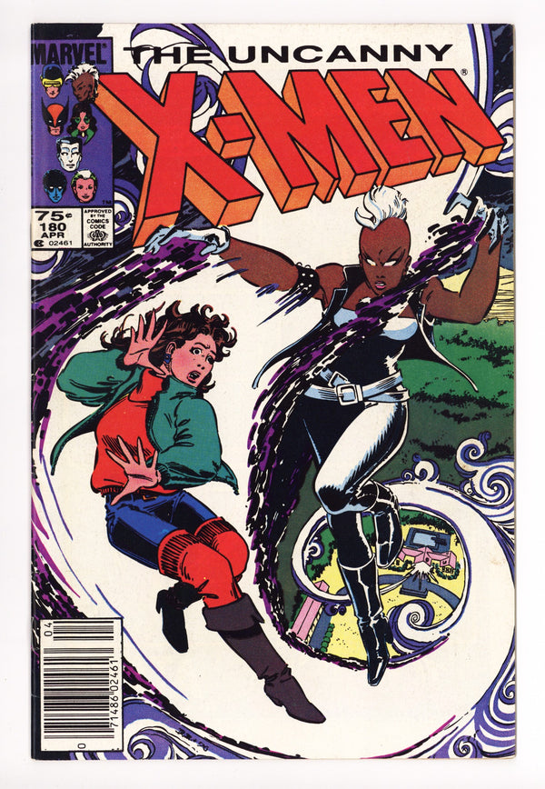 The Uncanny X-Men Vol 1 180 FN/VF (7.0) (1984) Canadian Price Variant