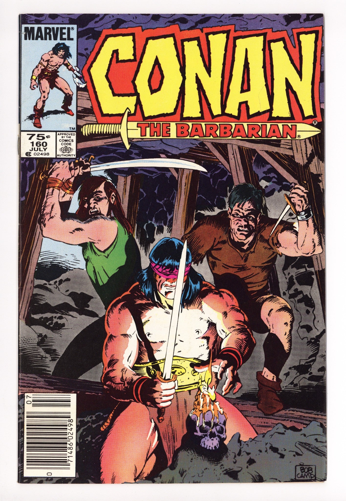 Conan the Barbarian Vol 1 160 Low Grade (1984) Canadian Price Variant 