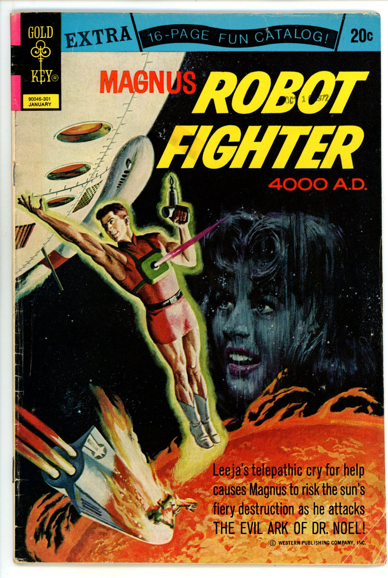 Magnus, Robot Fighter   34  FN- (5.5) 20¬¢ Variant  (1973)        