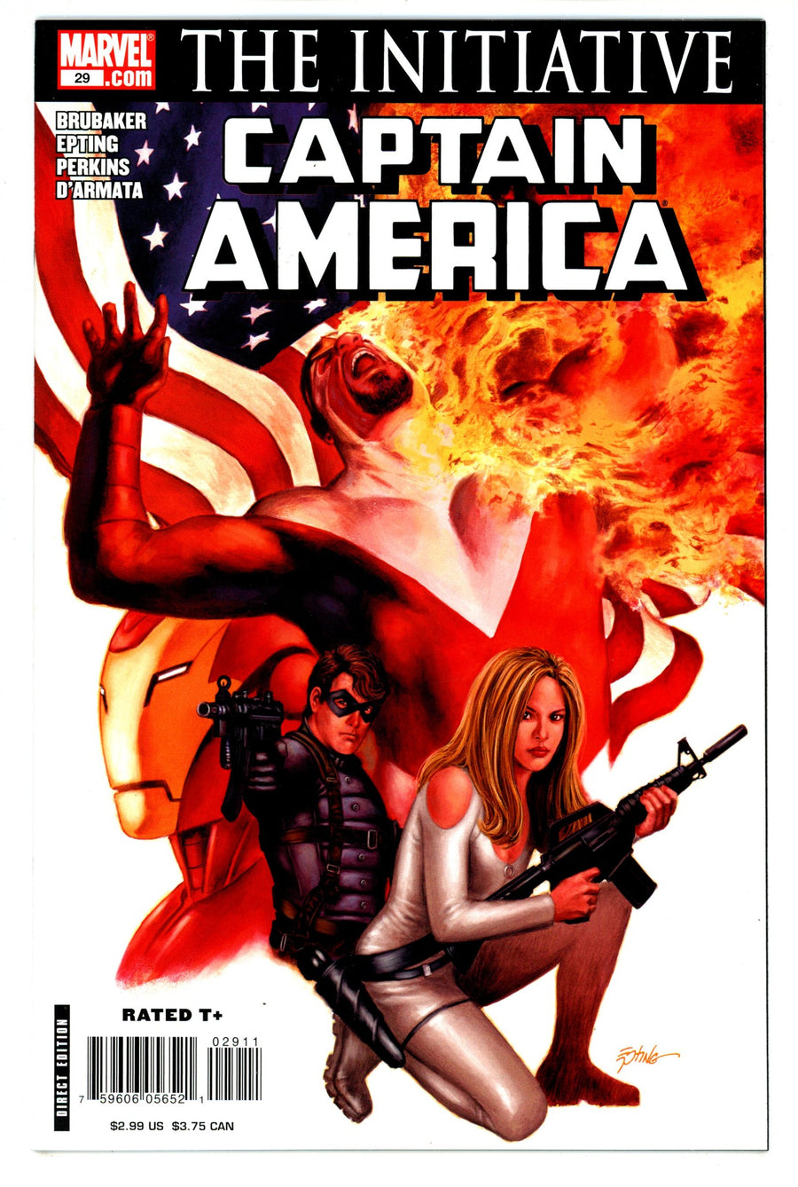 Captain America Vol 5 29 High Grade (2007) 
