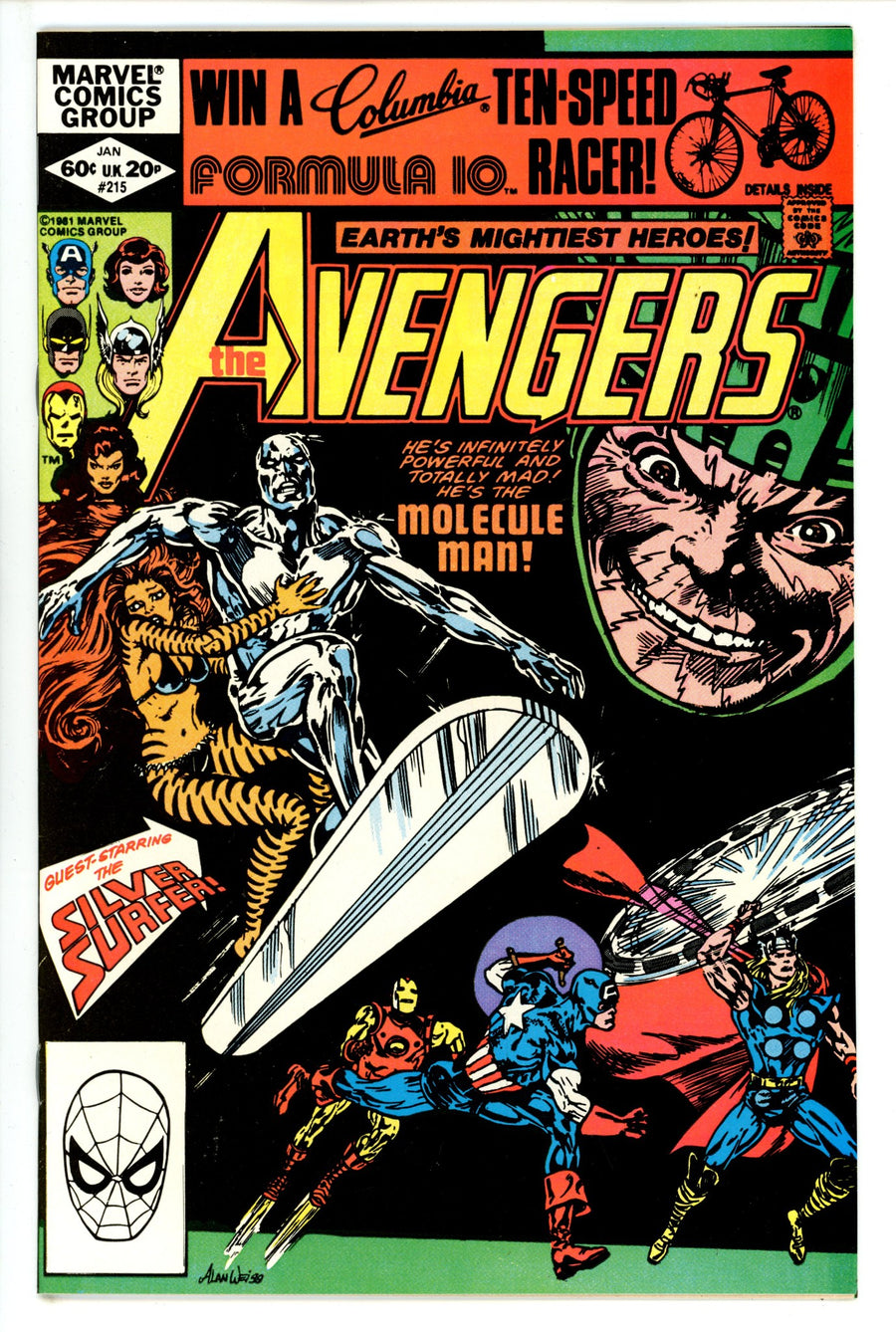 The Avengers Vol 1 215 (1982)