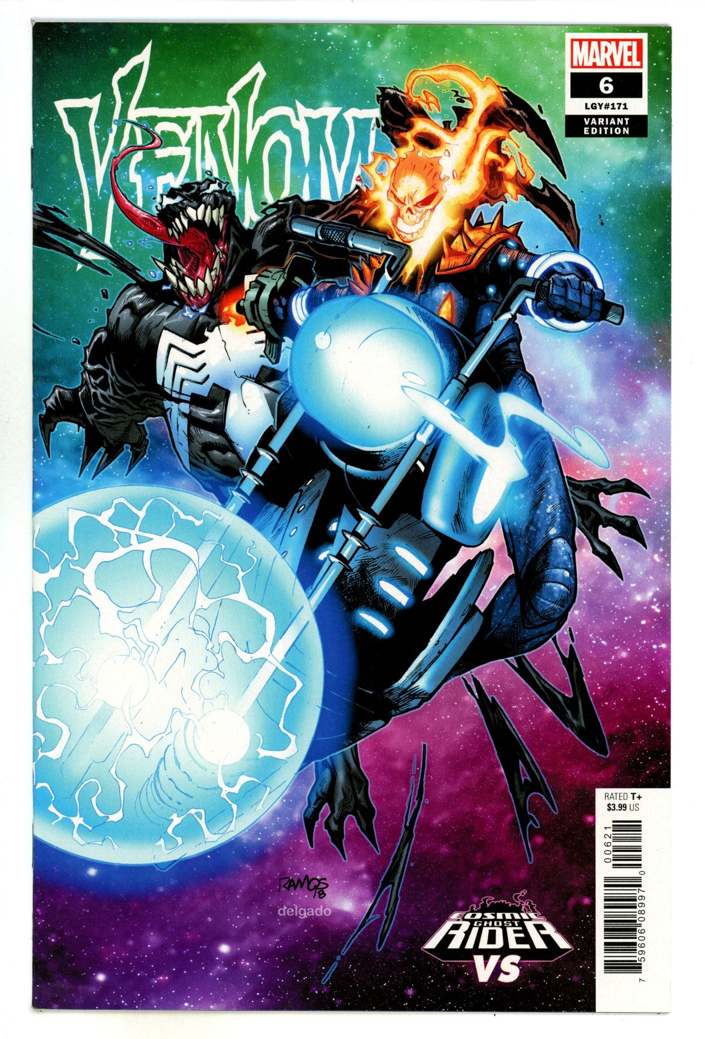 Venom Vol 4 6 (171) High Grade (2018) Ramos Variant 