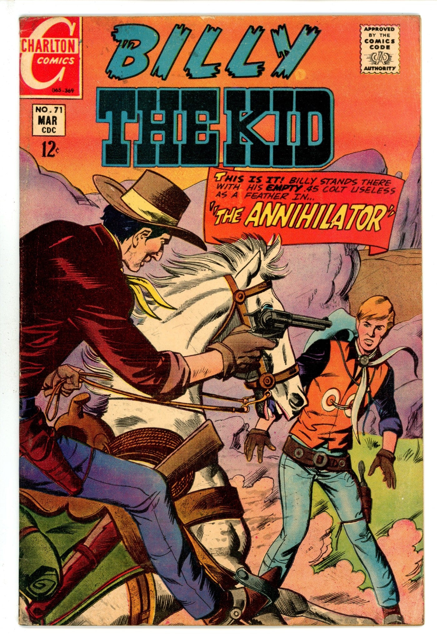 Billy the Kid 71 VG+ (1969)