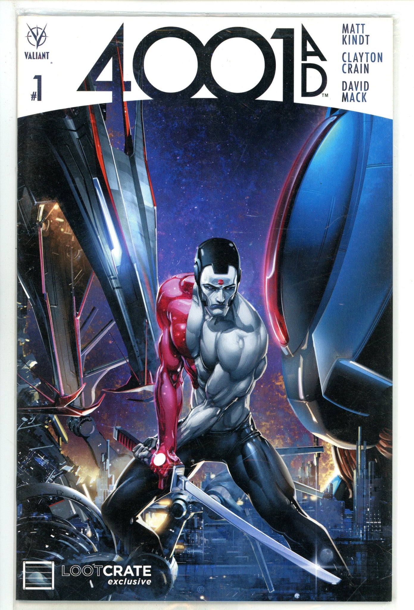 4001 A.D. 1 Mid Grade (2016) Crain LootCrate Exclusive Variant 