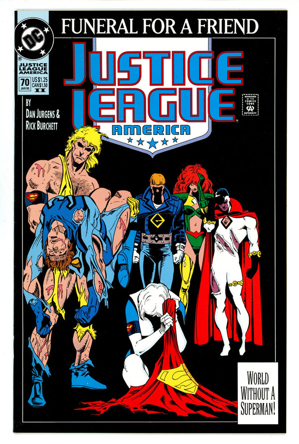 Justice League America 70 High Grade (1993) 2nd Print