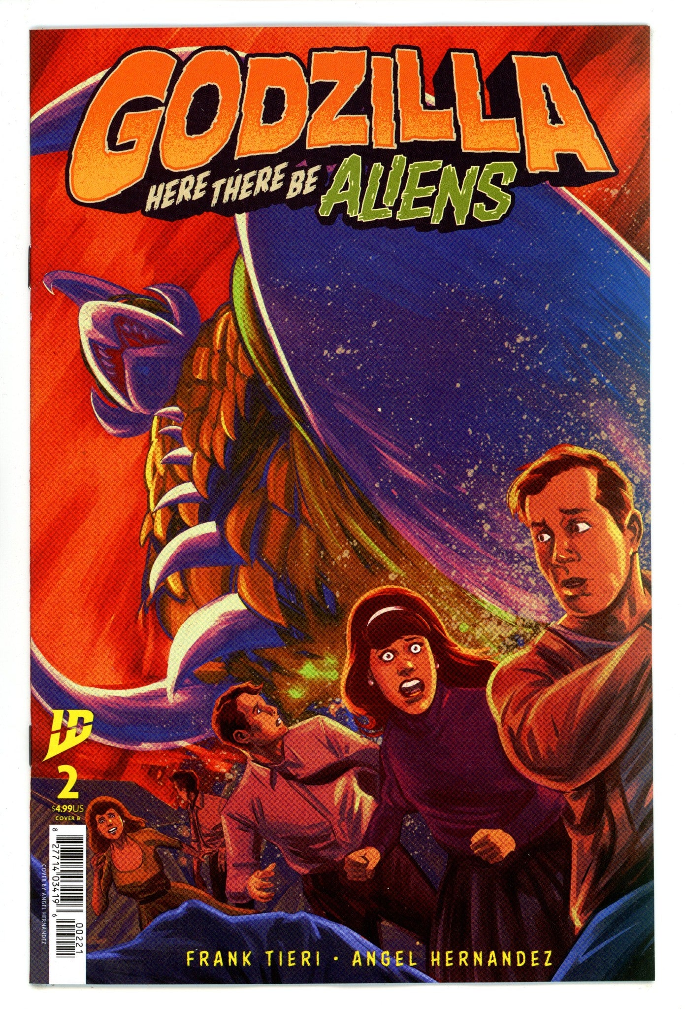 Godzilla: Here There Be Aliens 2 Hernández Variant (2025)