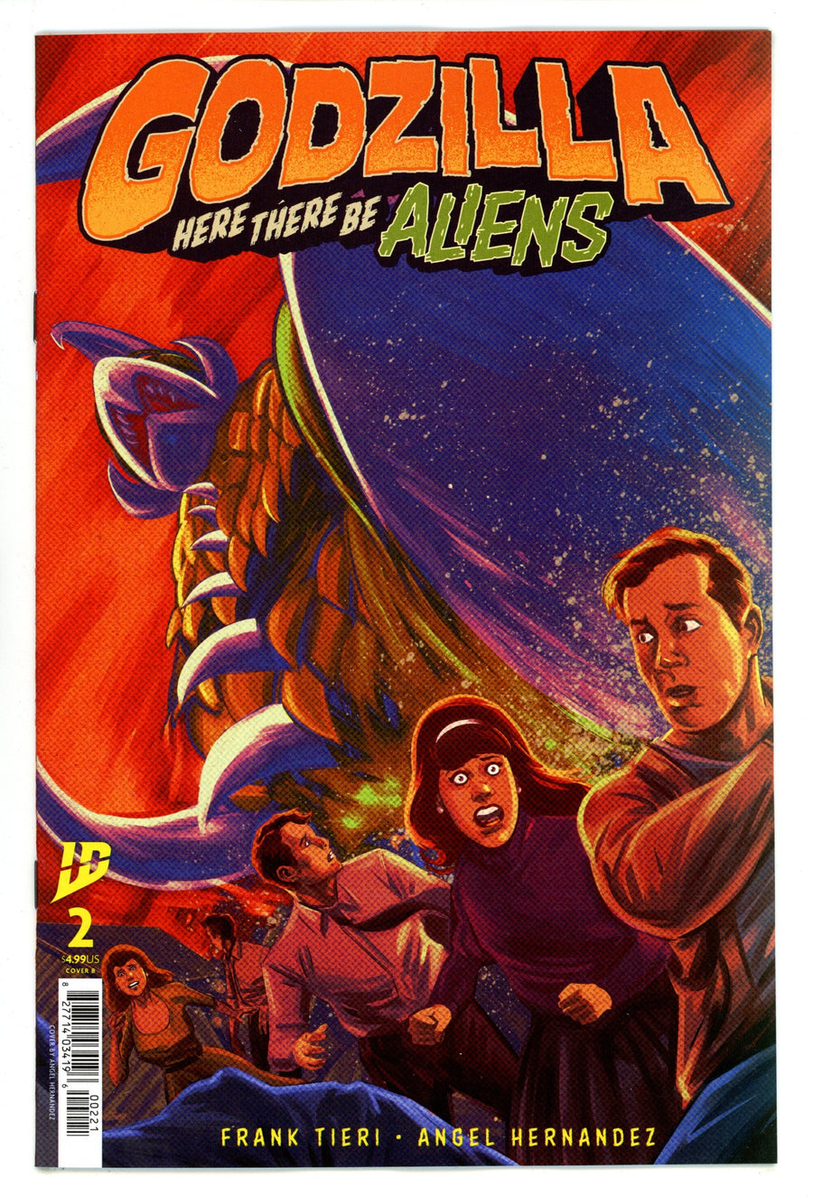 Godzilla: Here There Be Aliens 2 Hernández Variant (2025)
