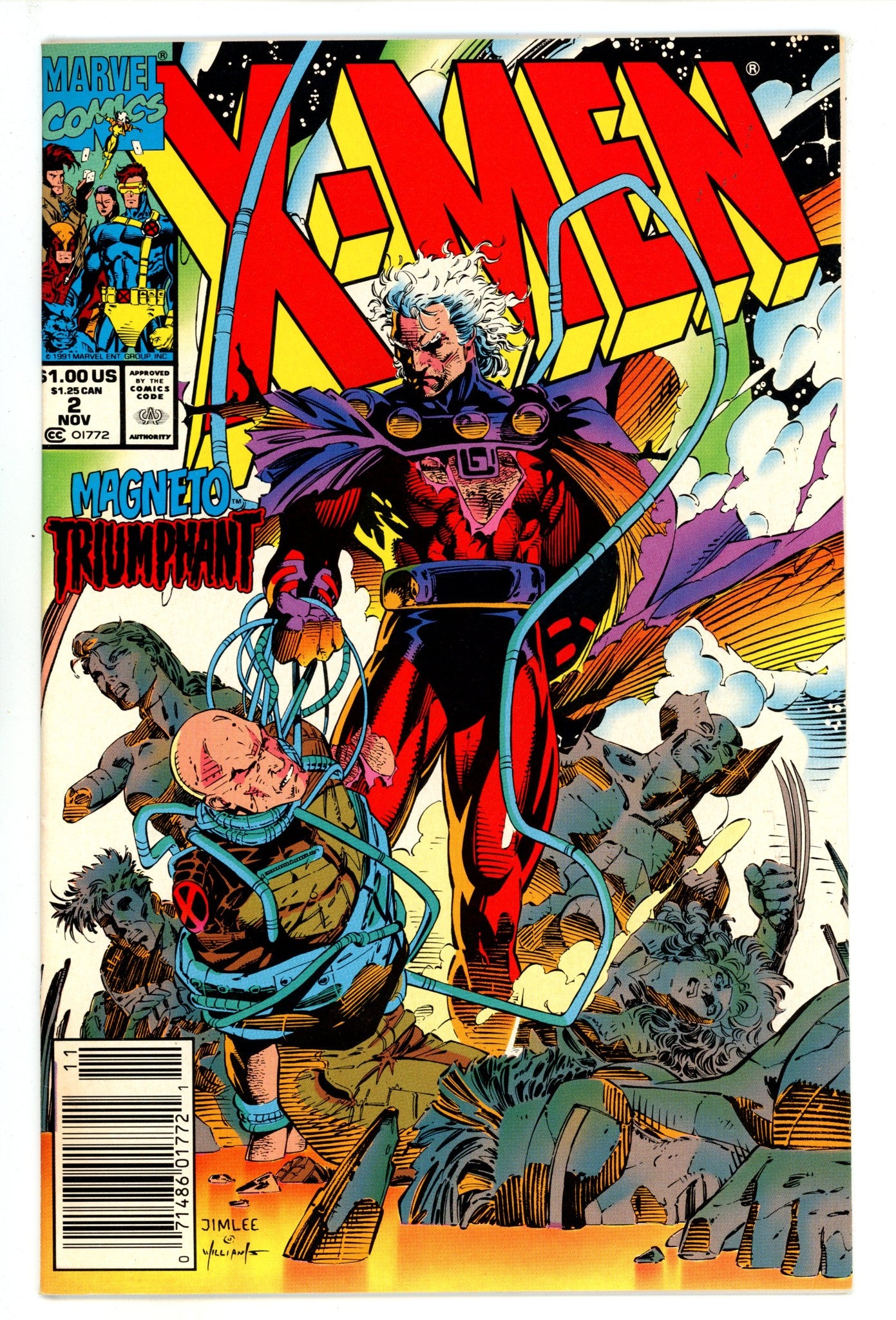 X-Men Vol 1 2 High Grade (1991) Newsstand 