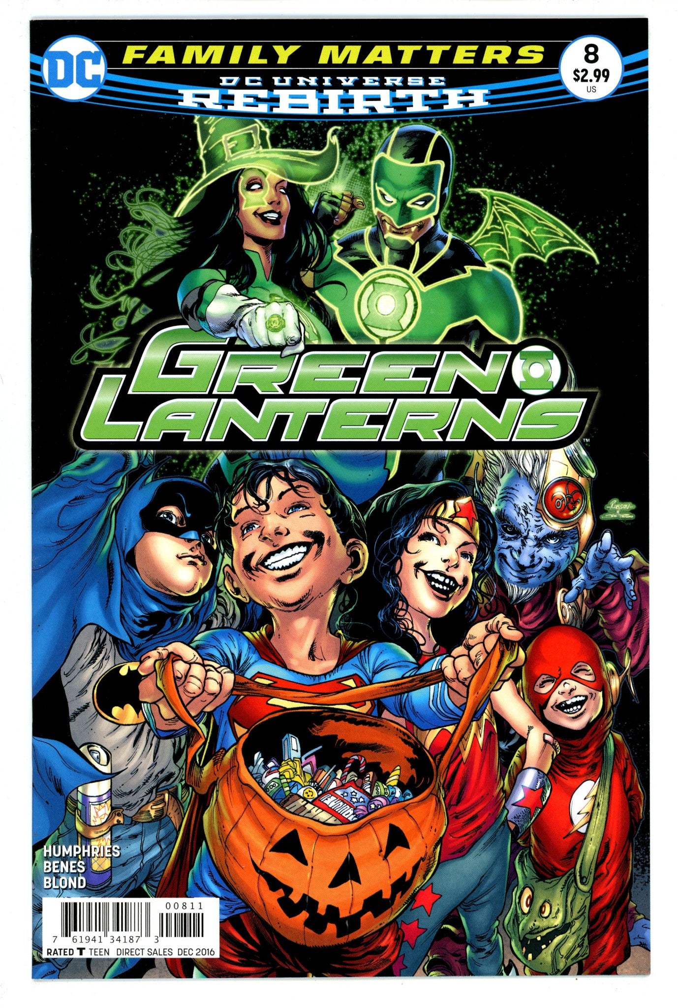 Green Lanterns 8 High Grade (2016) 