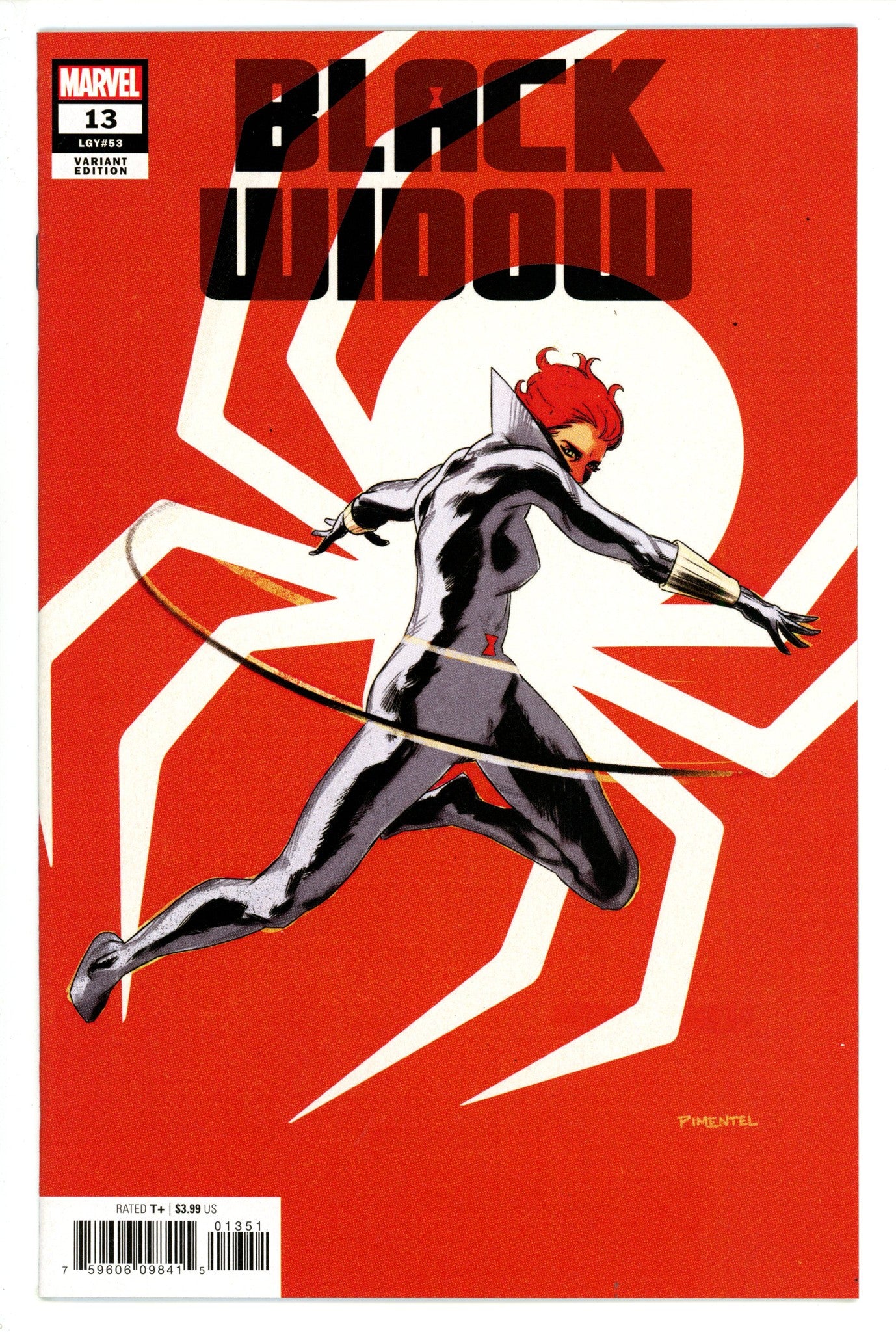 Black Widow Vol 9 13 (53) High Grade (2022) Pimentel Variant 