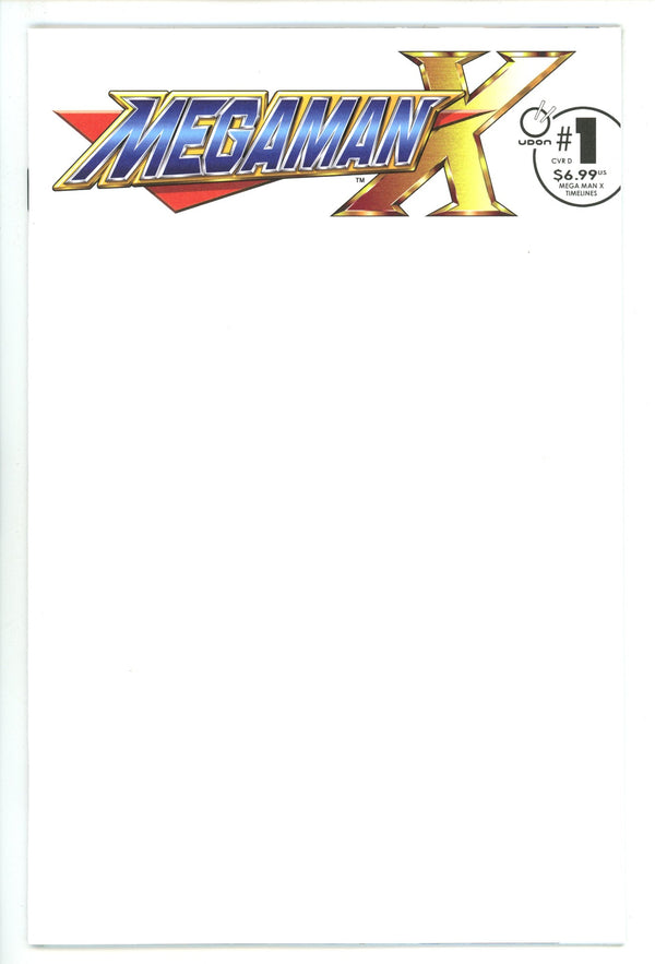 Mega Man X Timelines 1 Blank Variant (2025)