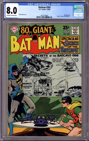 Batman Vol 1 203 CGC 8.0 (VF) (1968)