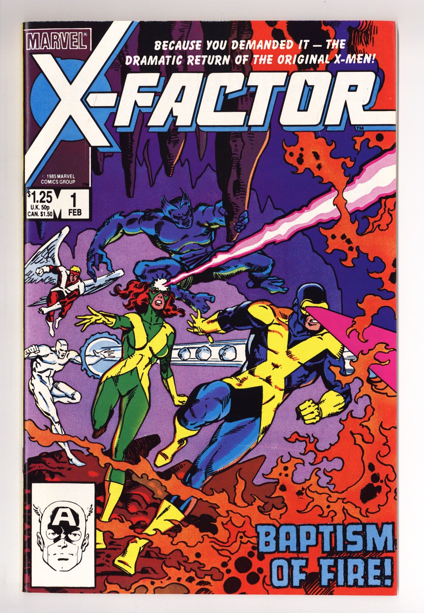 X-Factor Vol 1 1 NM (9.4) (1986) 