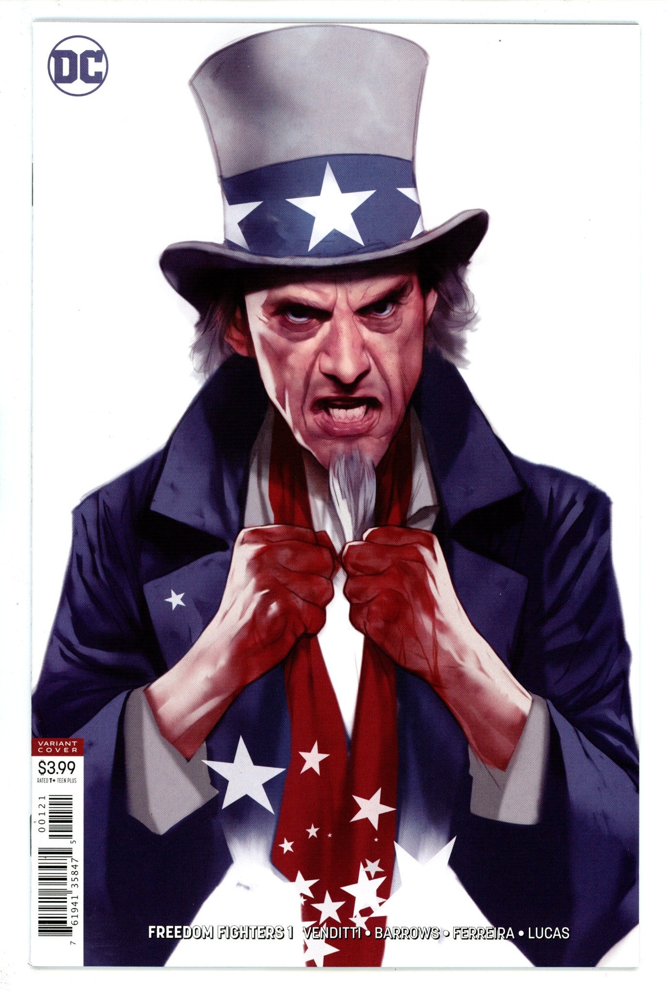 Freedom Fighters Vol 3 1 High Grade (2019) Oliver Variant 