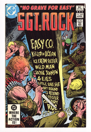 Sgt. Rock Vol 1 363  Mid Grade   (1982)