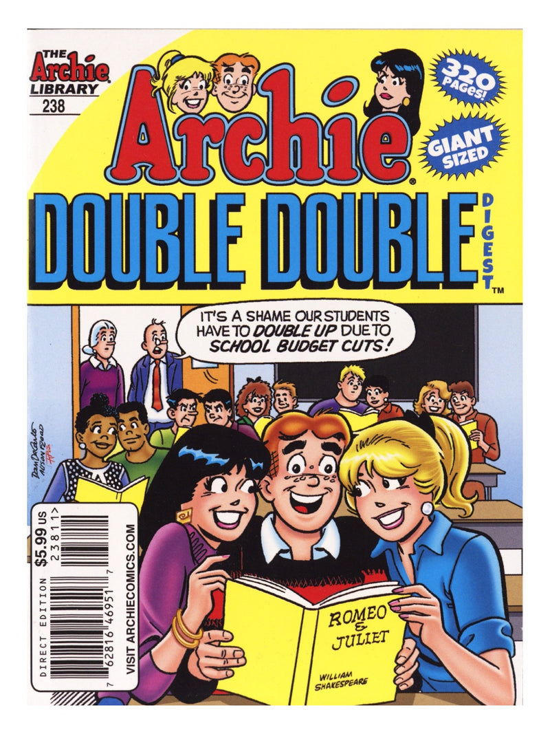 Archie Double Digest 238 High Grade (2013) 