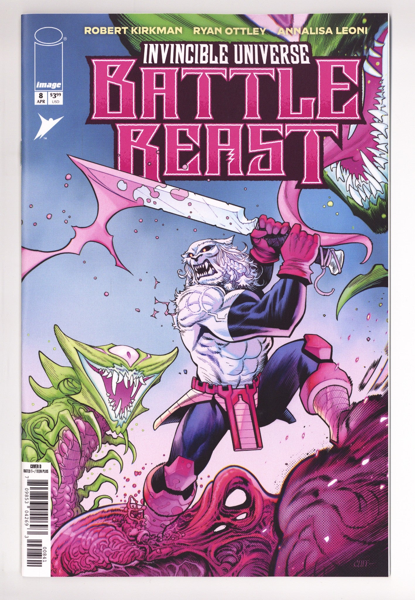 Invincible Universe Battle Beast  8 Rathburn  Incentive NM  (2026)