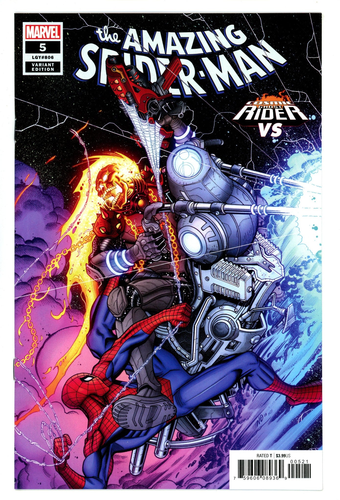 Amazing Spider-Man Vol 5 5 (806) High Grade (2018) Bradshaw Variant 