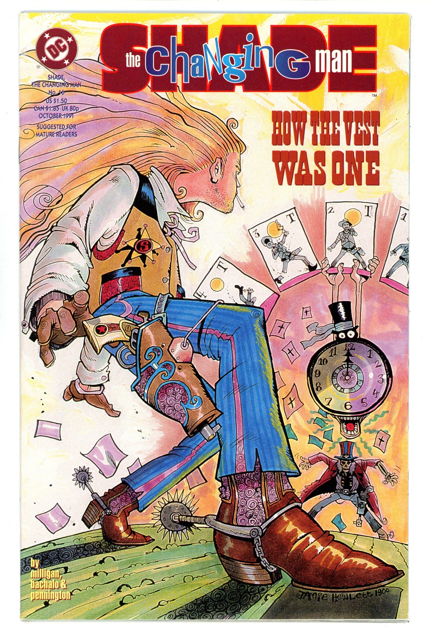 Shade, the Changing Man Vol 2 16 High Grade (1991) 