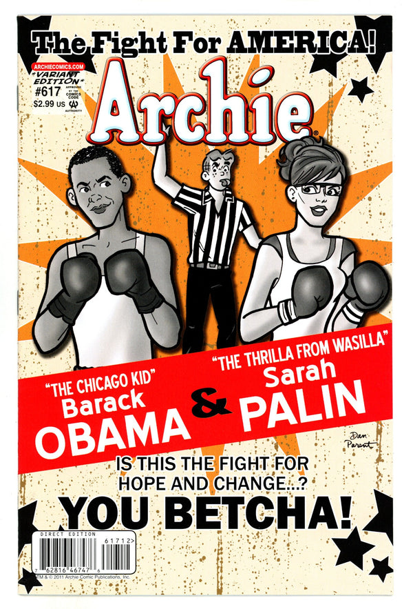 Archie Vol 1 617 High Grade (2011) Parent Variant
