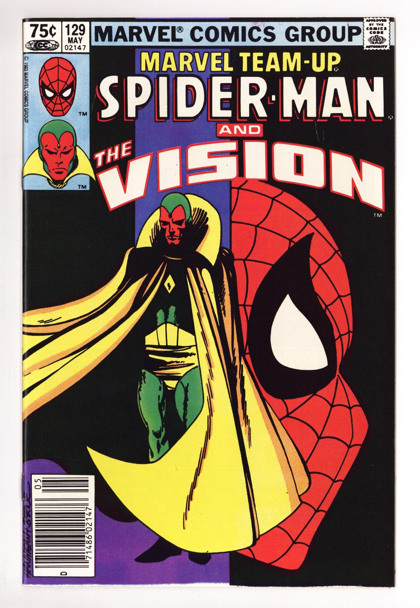 Marvel Team-Up Vol 1 129 NM- (9.2) (1983) Canadian Price Variant 