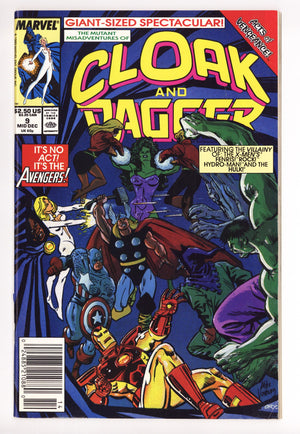 The Mutant Misadventures of Cloak and Dagger 9 Mid Grade (1989)