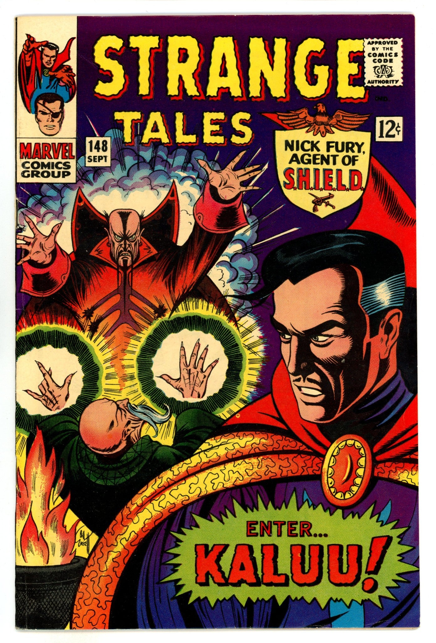 Strange Tales Vol 1 148  VF (8.0)  (1966)  