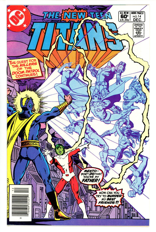 The New Teen Titans Vol 1 14 Newsstand (1981)