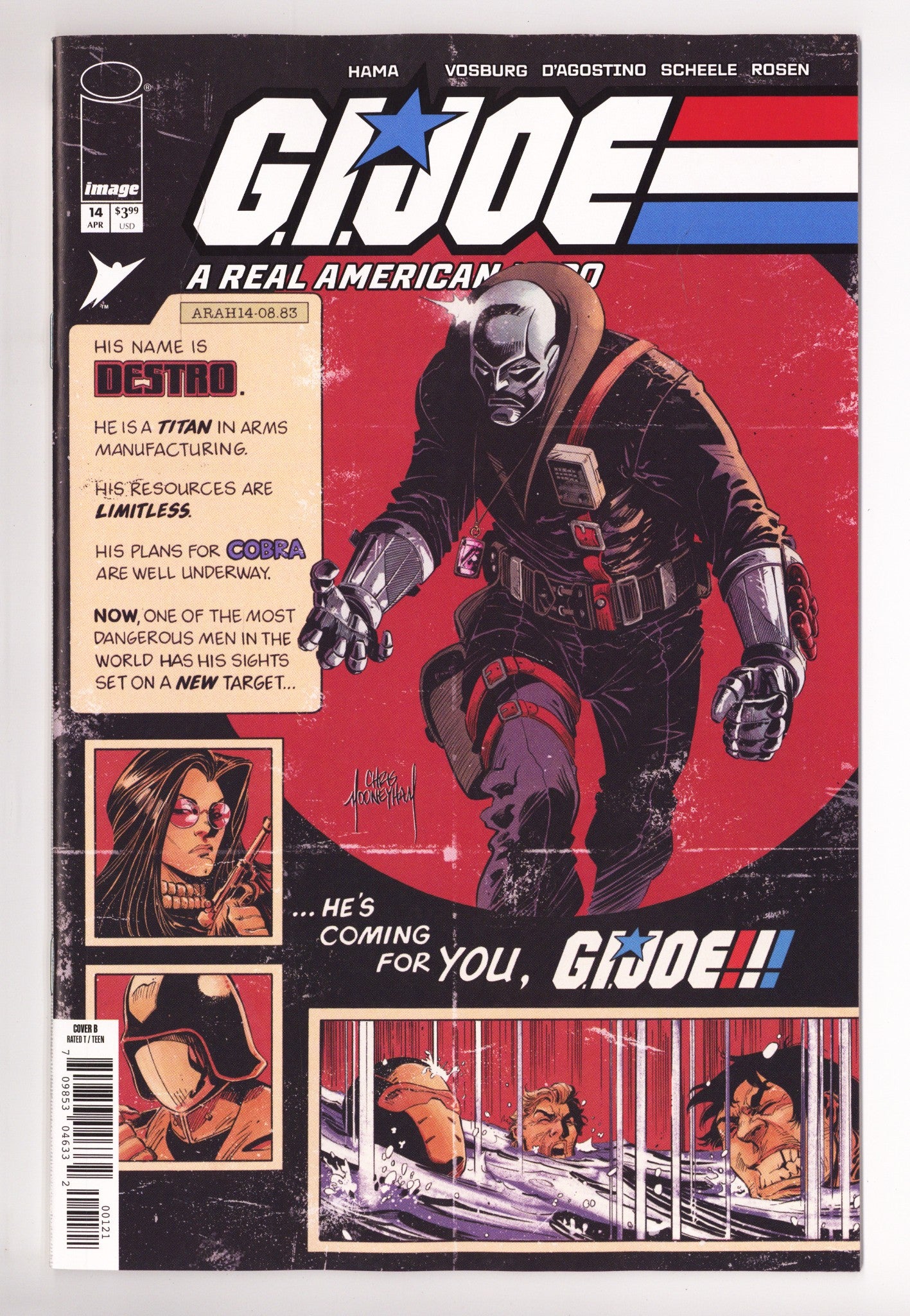 G.I. Joe A Real American Hero  14 Mooneyham  Variant   (2026)