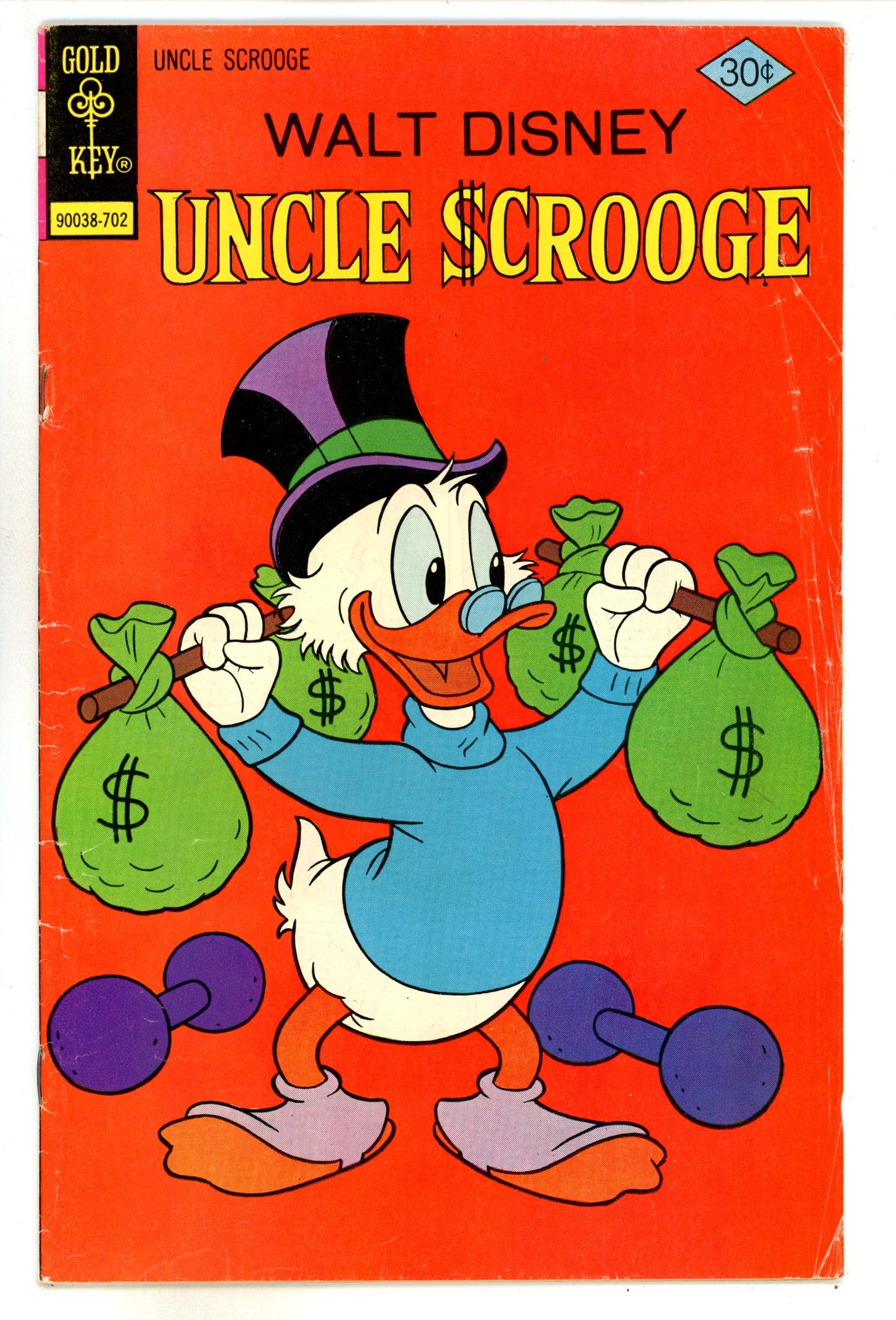 Walt Disney Uncle Scrooge 137 Low Grade (1977) 