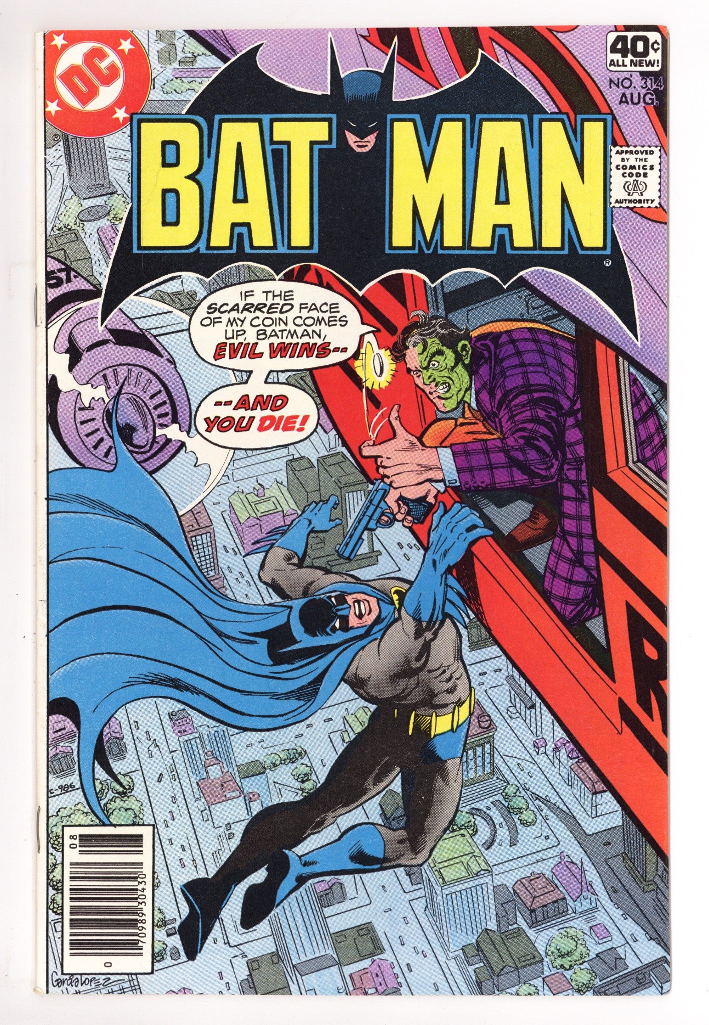 Batman Vol 1 314 VF- (7.5) (1979) 