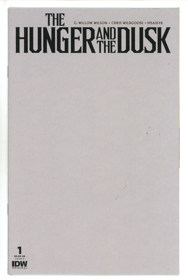 Hunger And Dusk 1 Sketch Variant (2023)