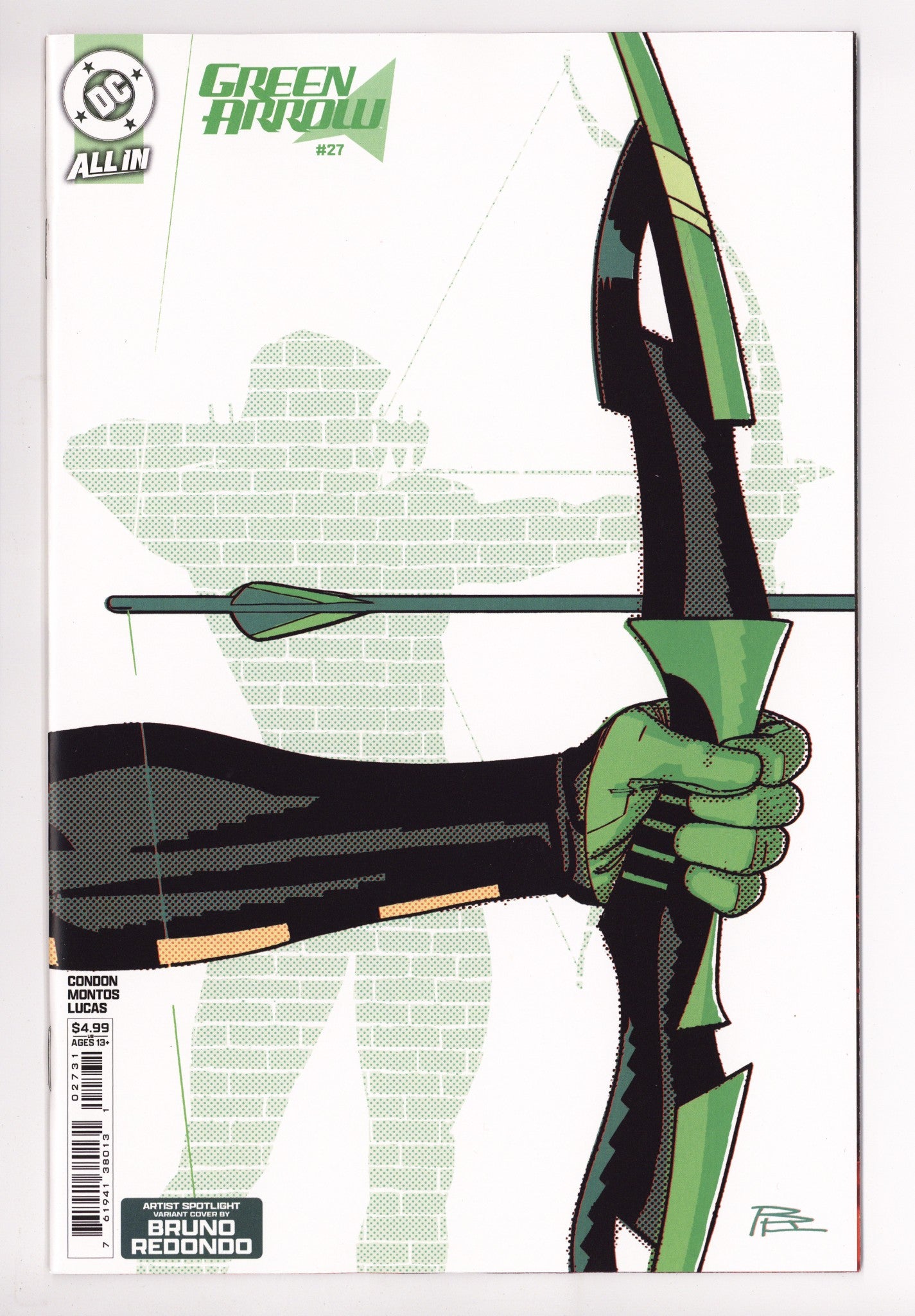Green Arrow Vol 7 27 Redondo Variant (2025)