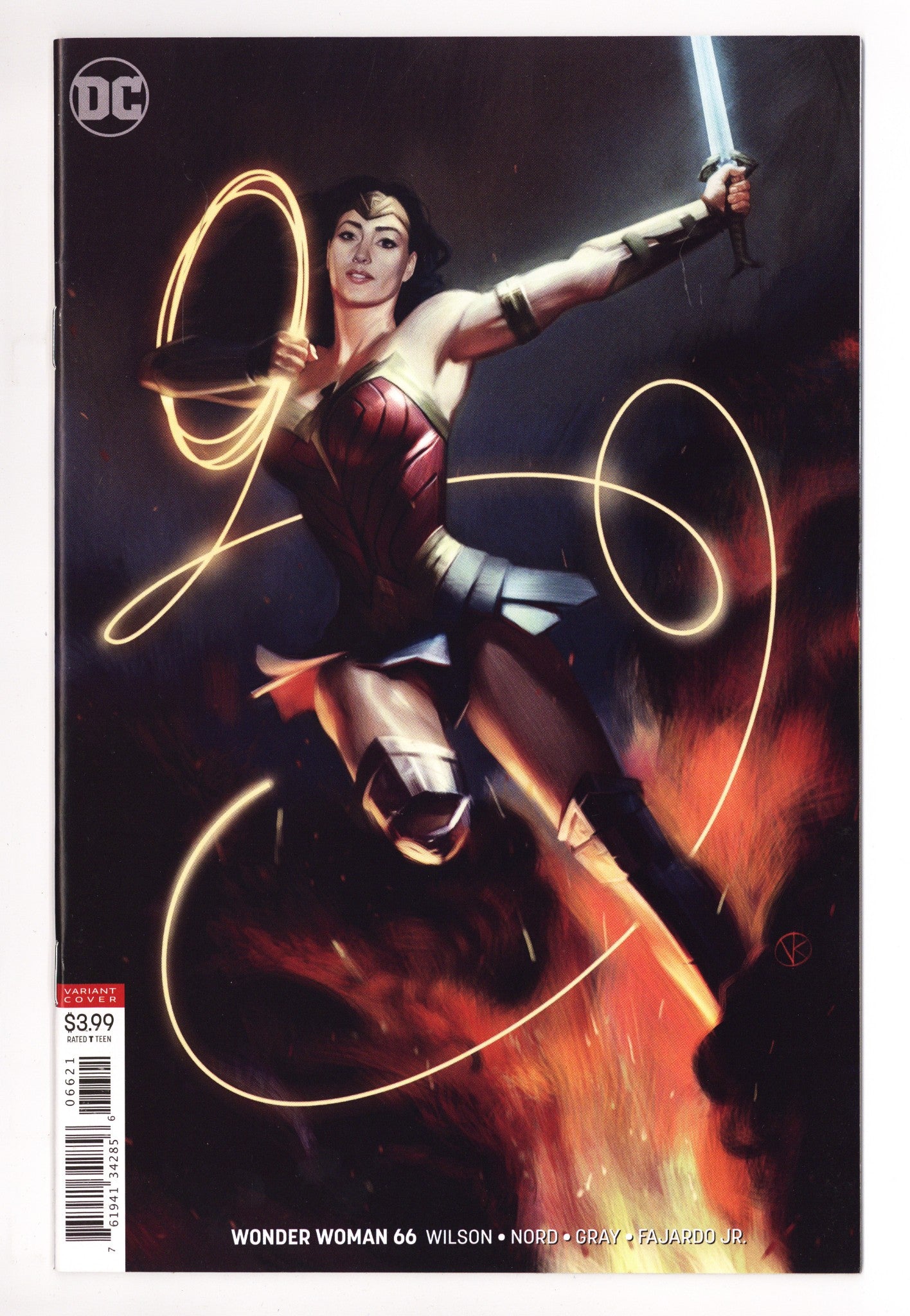 Wonder Woman Vol 5 66 High Grade (2019) Kalvachev Variant 