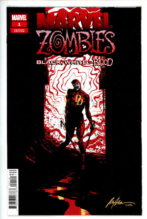 Marvel Zombies Black White Blood 1 Albuquerque Incentive Variant NM (2023)