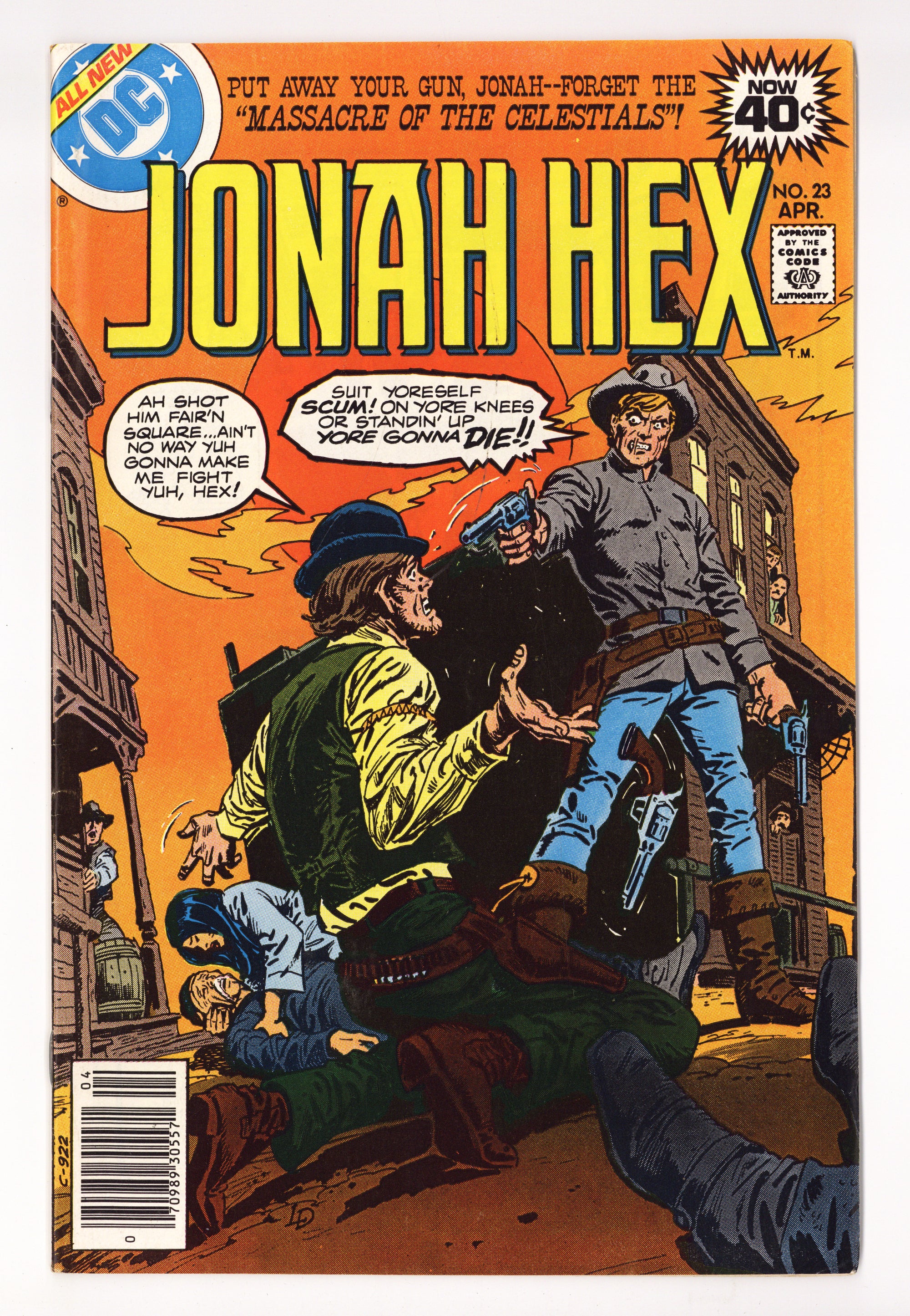 Jonah Hex Vol 1 23 Low Grade (1979) 