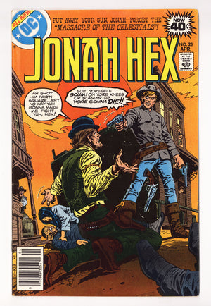 Jonah Hex Vol 1 23 Low Grade (1979)