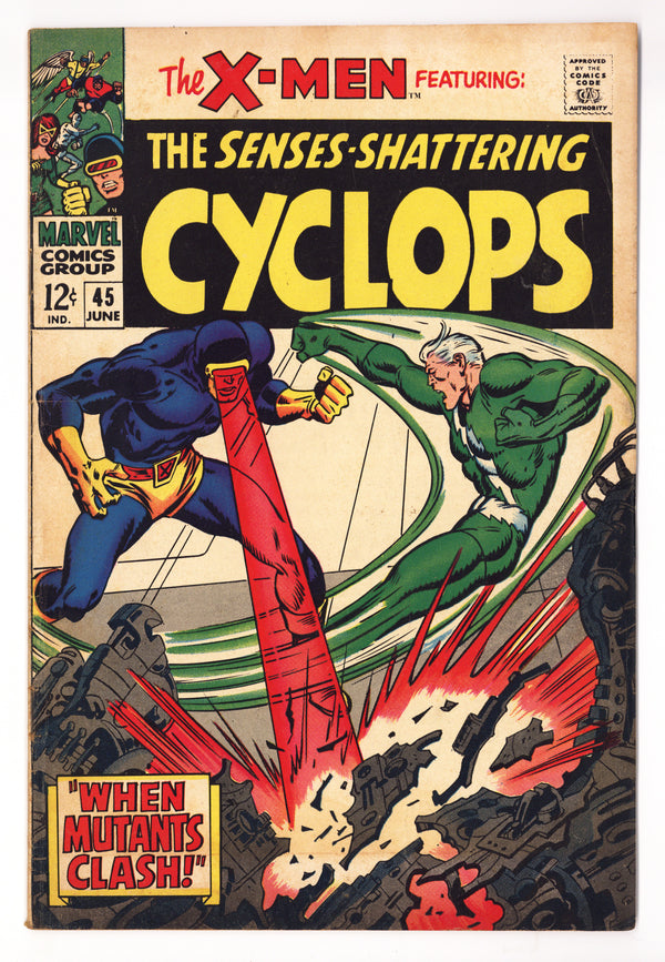 The X-Men Vol 1 45  FN- (5.5)   (1968)