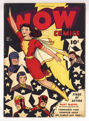 Wow Comics 31 GD+ (2.5) Cover Reattached With Tape (1944)
